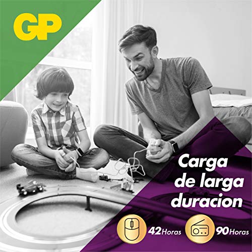 Pilas AAA - Paquete de 40 Unidades | GP Extra | Pilas alcalinas AAA, LR3, 1.5V | Duración Larga, Tecnología Anti-Fugas, Rendimiento Elevado
