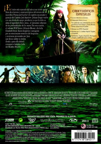 Piratas Del Caribe: El Cofre Del Hombre Muerto [DVD]