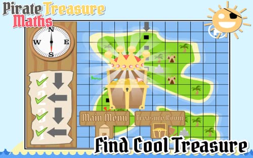 Pirate Treasure Maths – Fun addition learning game for kids aged 3 to 9 years old