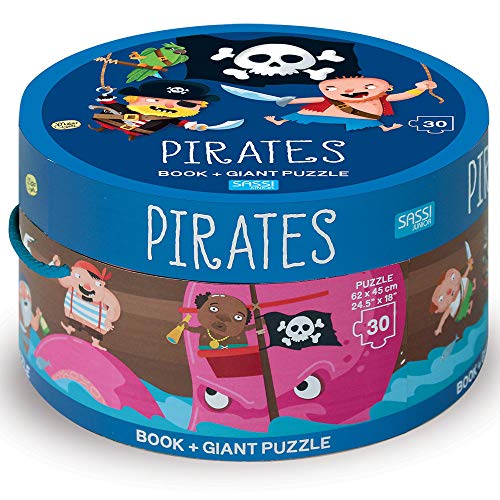 Pirates. Ediz. a colori. Con puzzle (Sassi junior)