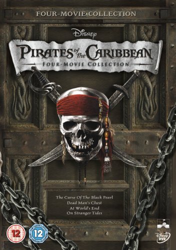 Pirates of the Caribbean 1-4 [Reino Unido] [DVD]