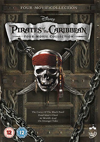 Pirates of the Caribbean 1-4 [Reino Unido] [DVD]