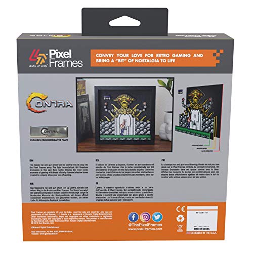 Pixel Frames Contra NES Large (Nintendo_Nes)