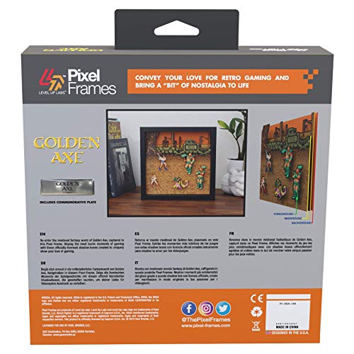 Pixel Frames Golden Axe Large (Nintendo Super Nes)