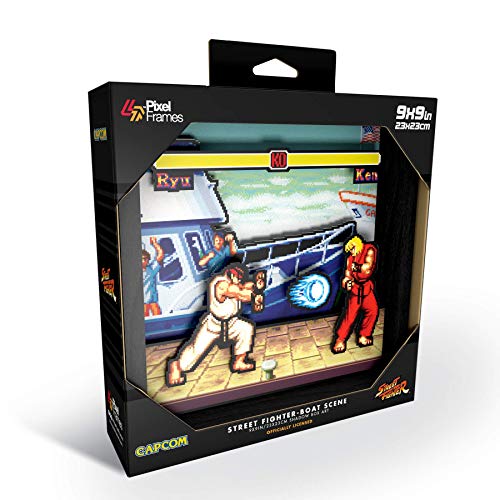 Pixel Frames Street Fighter Boat Large (Nintendo Super Nes)