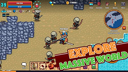 Pixel Knights Online 2D MMORPG MMO RPG