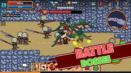 Pixel Knights Online 2D MMORPG MMO RPG