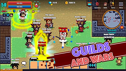 Pixel Knights Online 2D MMORPG MMO RPG