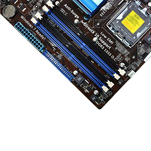 Placa Base de Juegos de computadora Ajuste para Fit For LGA 775 ASUS P5G41C-M Placa Base DDR2 DDR3 8GB para Intel G41 P5G41CM LX MAPINARIO DE ESCRUPAMENTO UATX SECHCERBOARD SATA II VGA Usado