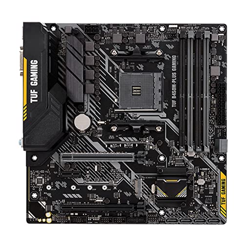 Placa Base Fit for ASUS TUF B450M Plus Gaming B450M AMD B450 DDR4 3466Mhz 128G, M.2, DVI-D, SATA 6Gb /, USB 3.1 Soporte R3 R5 R7 R9 Desktop AM4 CPU Desktop Motherboard Computer