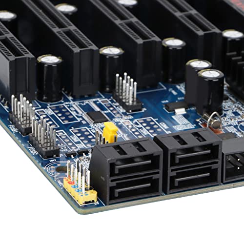 Placa Base Industrial para la Serie Intel G41, para Intel LGA775, Placa Base para Juegos (DDR3 1333/1066 MHz | 1 Ranura para Gráficos PCI-E X16) Admite Tarjetas de Expansión Adaptadores de Red Tarjeta