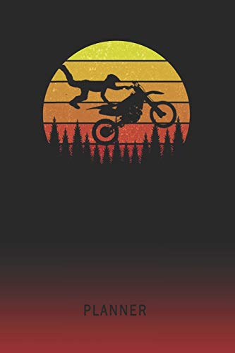 Planner: Motocross Bike Stunt 2 Year Weekly Planner | 2020 - 2022  | Retro Vintage Sunset Cover | January 20 - December 21 | Planning Organizer ... | Plan Days, Set Goals & Get Stuff Done