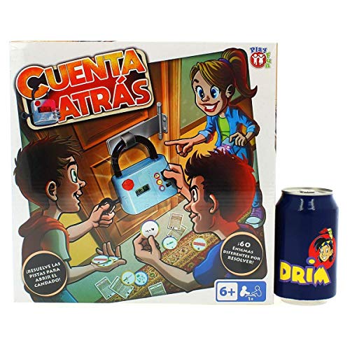 PLAY FUN BY IMC TOYS Cuenta Atrás | Juego Escape Room con 60 Enigmas a Resolver para niños +6 Años