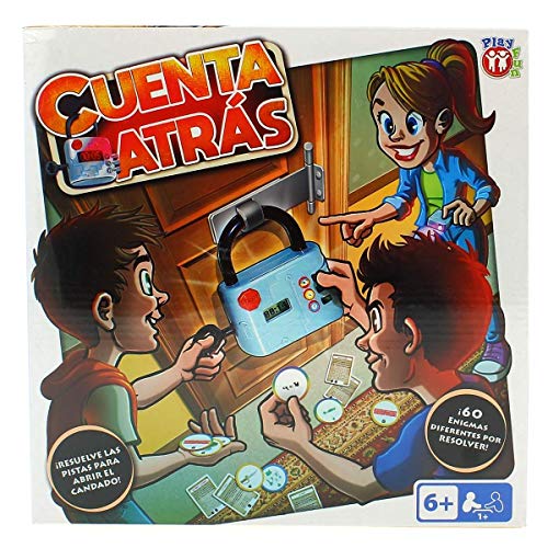 PLAY FUN BY IMC TOYS Cuenta Atrás | Juego Escape Room con 60 Enigmas a Resolver para niños +6 Años