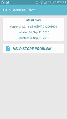Play services update - play services info