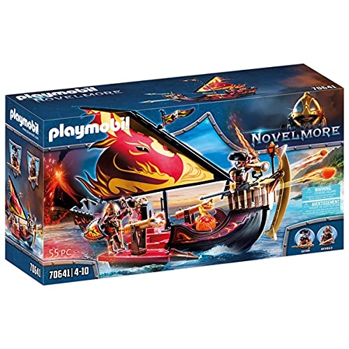 Playmobil 70641 Novelmore - Barco de combate de Burnham Raiders