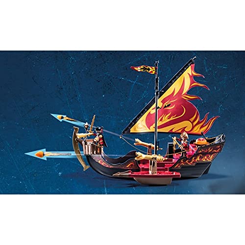 Playmobil 70641 Novelmore - Barco de combate de Burnham Raiders