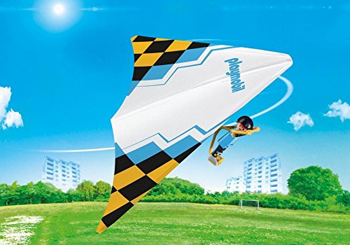 Playmobil Aire Libre ala Delta Jack Playset de Figuras de Juguete, 7 x 34,8 x 24,8 cm (Playmobil 9206)