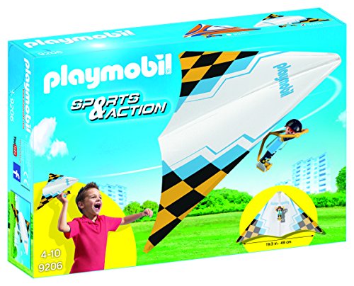 Playmobil Aire Libre ala Delta Jack Playset de Figuras de Juguete, 7 x 34,8 x 24,8 cm (Playmobil 9206)