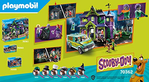 PLAYMOBIL Scooby-Doo! 70362 Aventura en el Cementerio, A partir de 5 años