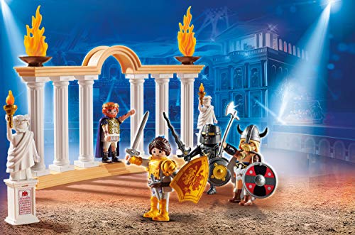PLAYMOBIL: THE MOVIE Emperador Maximus en el Coliseo, a Partir de 5 Años (70076)