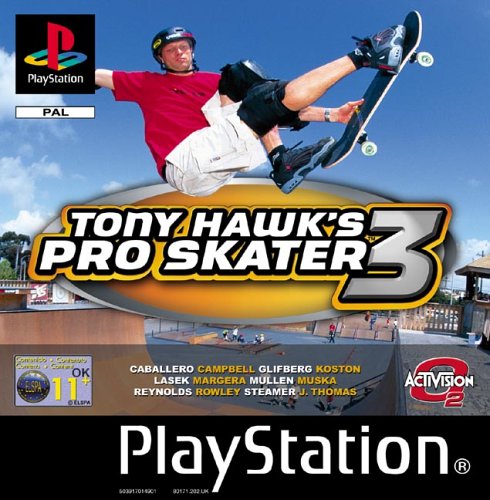 Playstation 1 - Tony Hawk's Pro Skater 3