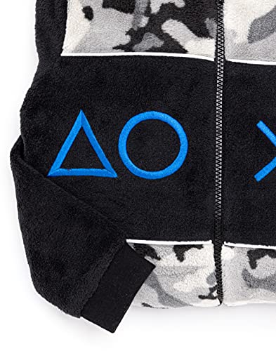 Playstation Onesie Boys Pijamas All In One Camo Juego Kids 13-14 años