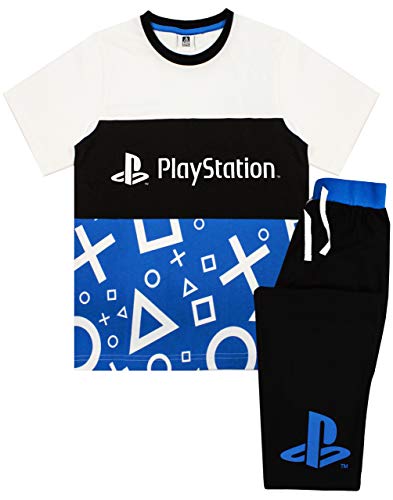 Playstation Pajamas Boys Gamer Gifts Camiseta y Pantalones PJ Set para niños 13-14 años