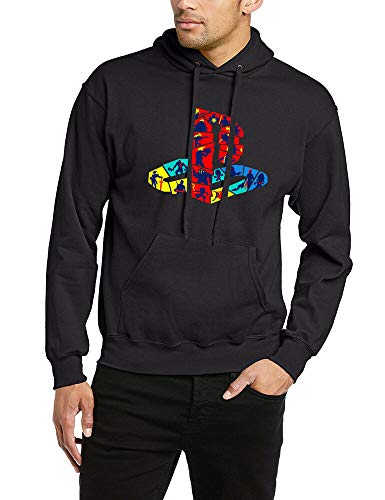 Playstation Retro Hoodie PS Logo Game Controller Gift Graphic PSP Unisex Hoody