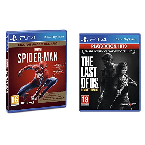 PlaystationMarvel’S Spider-Man (Ps4) Game Of The Year Edition (Goty) + The Last Of Us Hits - Versión 14