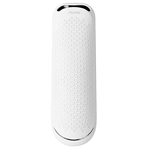 PlayVital Funda Protectora de Silicona para PS5 Mando a Distancia Cubierta Ergonómico a Prueba de Golpes para PS5 Media Remoto Protector Completo para Playstation 5 Control Remoto(Blanco)