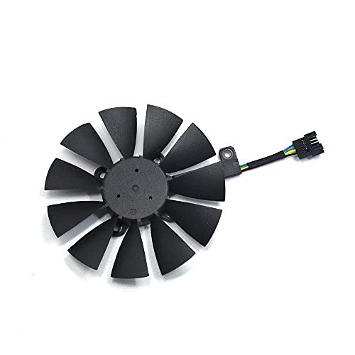 PLD0920S12M Ventilador de Refrigeración de Repuesto Graphics Card Fan para ASUS STRIX R9 390 X 390 RX480 RX580 GTX 980Ti 1060 1070 1080 Graphic Card (Fan-B(5pin))