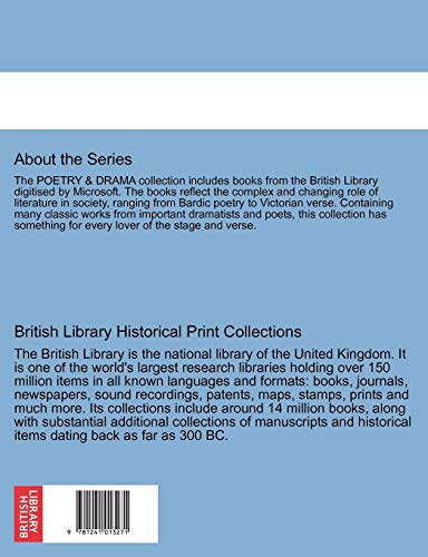 Poetical Legends: containing The American Captive, and The Fatal Feud. To which is added, The Fall of Faction, a poetical vision. By the author of the Cave of Morar [John Tait].