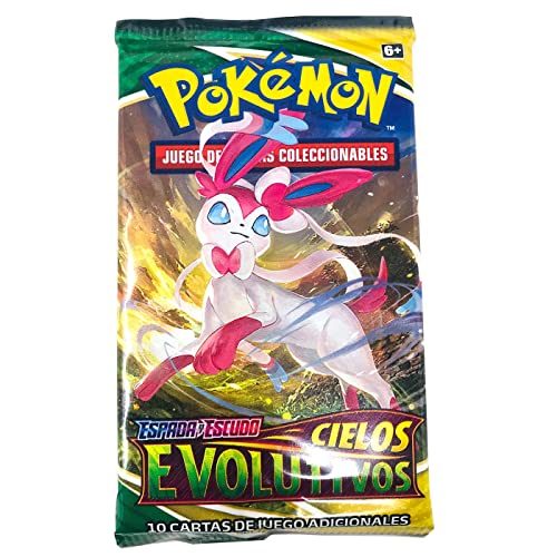 Pokemon 360 Cartas Espada y Escudo Cielos Evolutivos en Español (178-51204) - Cartas Originales