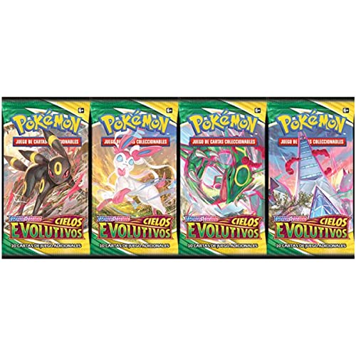 Pokemon 360 Cartas Espada y Escudo Cielos Evolutivos en Español (178-51204) - Cartas Originales