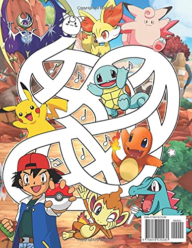 Pokémon Activity Book: 2021 Pokémon Activity Book For Kids Of All Ages With Jumbo Illustrations