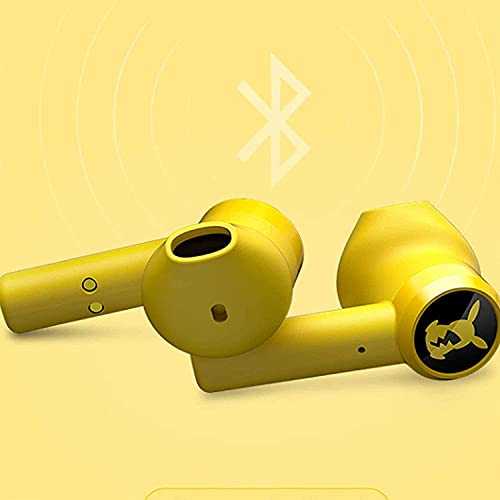 Pokémon Bluetooth Headset,Auriculares Inalámbricos Bluetooth Pokemon-Wireless Earphones Bluetooth