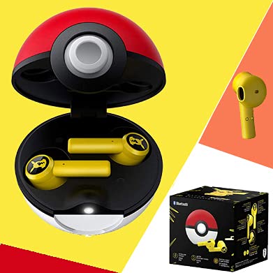 Pokémon Bluetooth Headset,Auriculares Inalámbricos Bluetooth Pokemon-Wireless Earphones Bluetooth