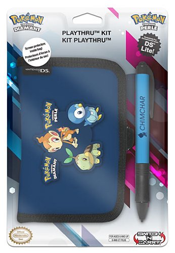 Pokemon Diamond & Pearl Playthru plus Stylus Kit (DS Lite) [Importación inglesa]