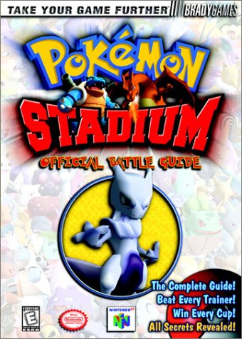 Pokemon Stadium Official Strategy Guide (Brady Games)