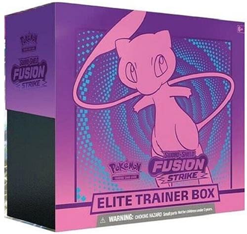 Pokémon TCG: Sword & Shield Fusion Strike Elite Trainer Box: 8 Booster Packs +Más!