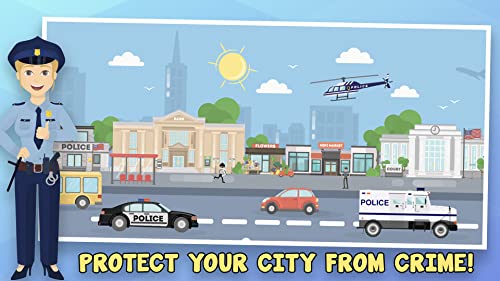 Police Inc: Tycoon police station sim builder game