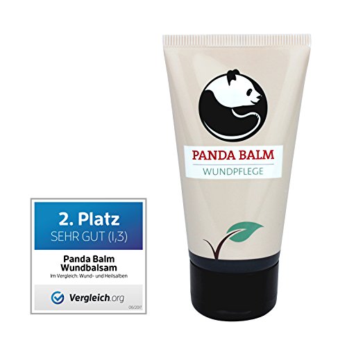 Pomada Panda Balm para manos: cuidado de heridas, bálsamo labial, cuidado natural de la piel, bálsamo vegano 50 ml