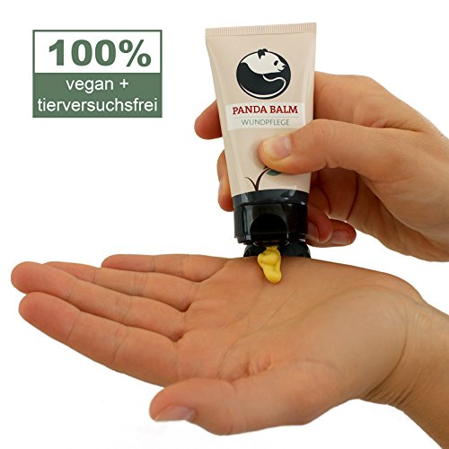 Pomada Panda Balm para manos: cuidado de heridas, bálsamo labial, cuidado natural de la piel, bálsamo vegano 50 ml