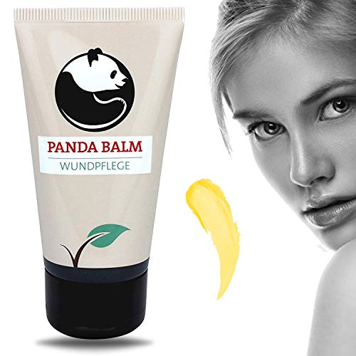 Pomada Panda Balm para manos: cuidado de heridas, bálsamo labial, cuidado natural de la piel, bálsamo vegano 50 ml