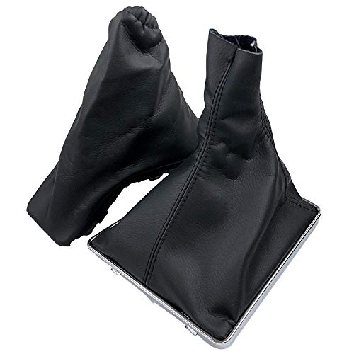 Pomo de cambio de marchas, palanca de cambios, polaina, freno de mano, antideslizante, cubierta de bota de estacionamiento, funda, collar, apto para Opel ASTRA H, estilo de coche, combinación