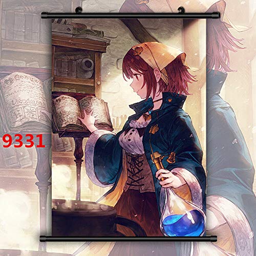 Por Anime Atelier Sophie Neuenmuller Plachta anga Póster De Pared Sala De Desplazamiento Decoración Del Hogar Arte De La Pared (9331,60x90cm/24x36inches)