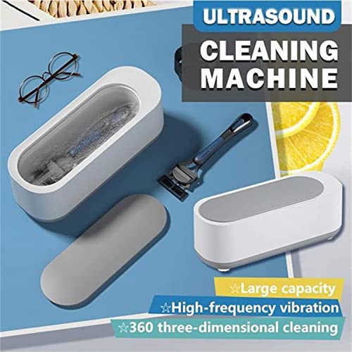 Portable Ultrasonic Jewelry Cleaner,Ultrasonic Glasses Cleaner,Multifunctional Professional Jewelry Cleaner Perfect for Cleaning Eyeglasses Watches Necklace and Earring