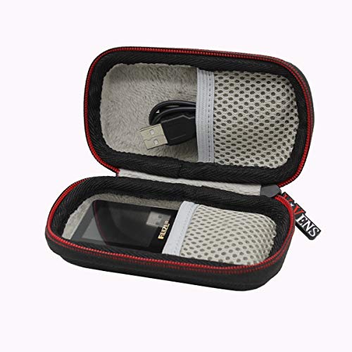 Portátil Funda para Reproductor MP3 Bluetooth Bolsa Protectora rígida de Viaje por VIVENS (Negro)