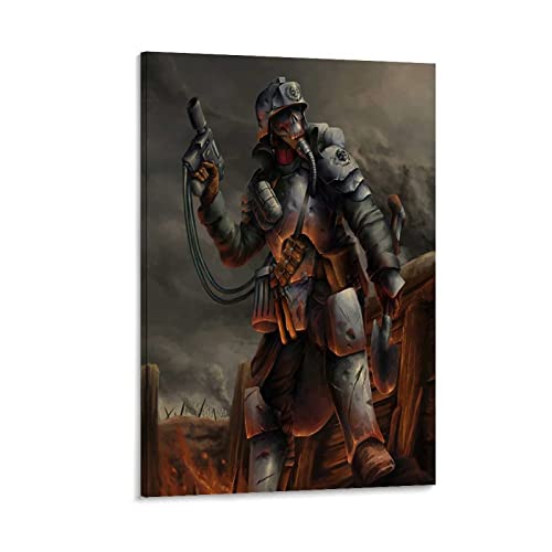 Póster de Death Korps of Krieg sobre lienzo y arte de pared con impresión moderna para decoración de dormitorio familiar de 20 x 30 pulgadas (50 x 75 cm)